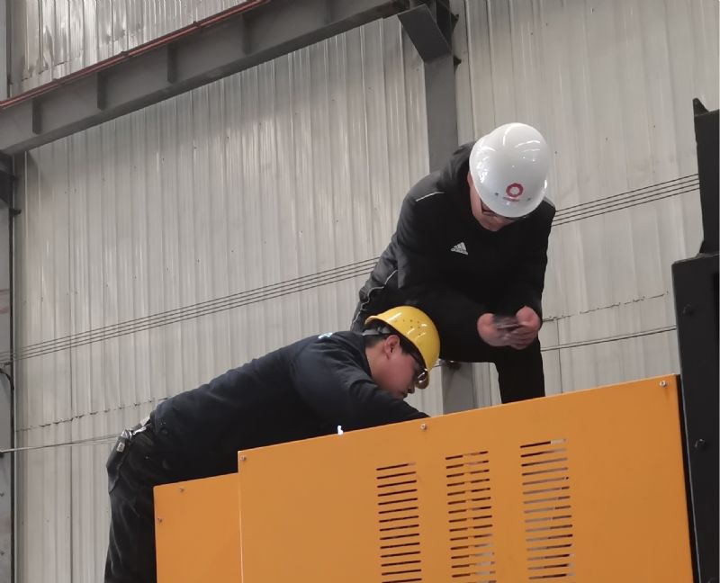 驗收通過，如期交付！新能源頭部企業(yè)蒞臨驗收設備